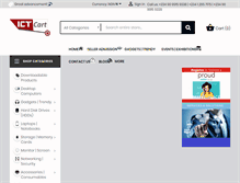 Tablet Screenshot of ictcart.com